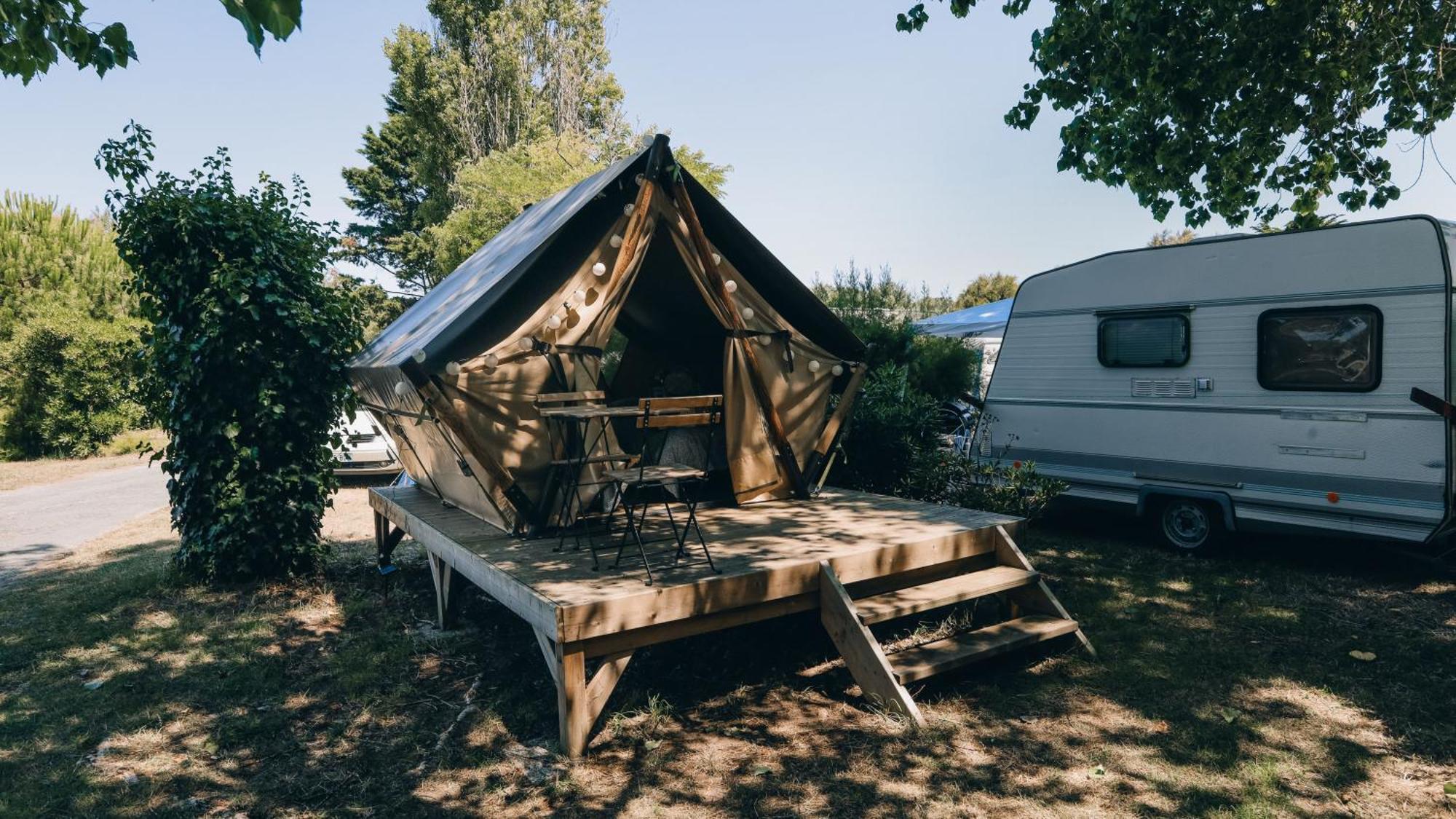 Camping La Pree Les Portes-en-Re Oda fotoğraf